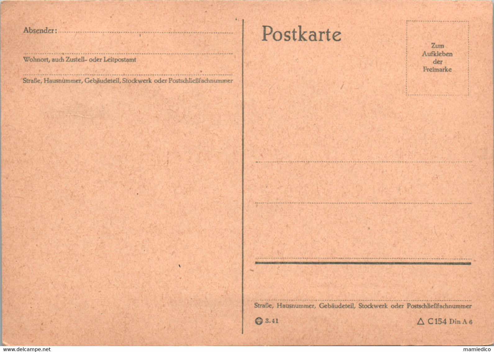 ALLEMAGNE 25 Cartes commémoratives de diverses villes. Scans rectos + les versos imprimés. Parfait état.