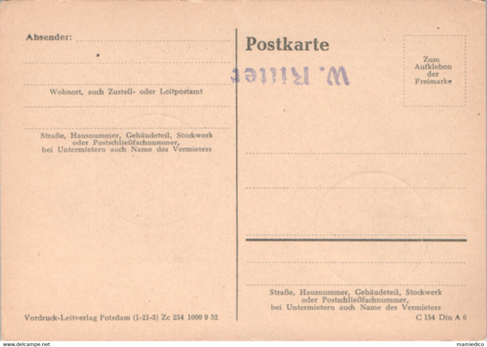 ALLEMAGNE 25 Cartes commémoratives de diverses villes. Scans rectos + les versos imprimés. Parfait état.