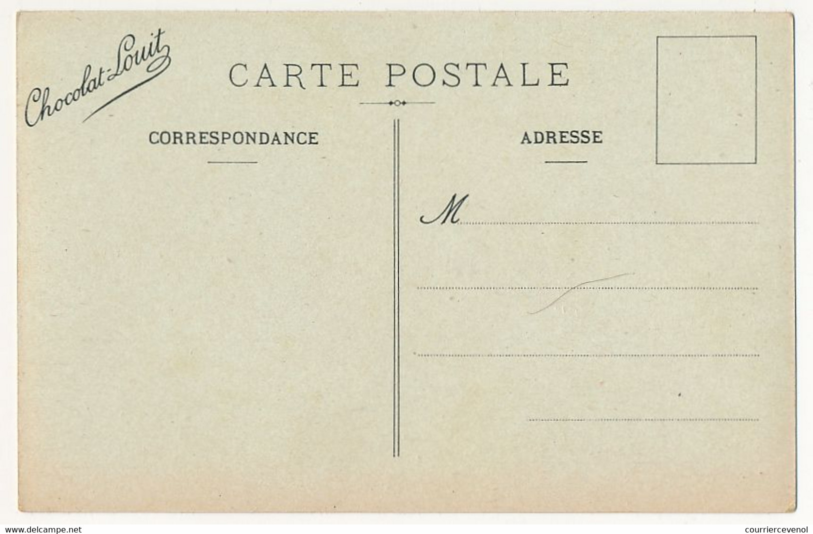 CPA - Armée Des Etats Unis - Infanterie - Cavalerie Régulière / Publicité Chocolat Louit - Uniformi