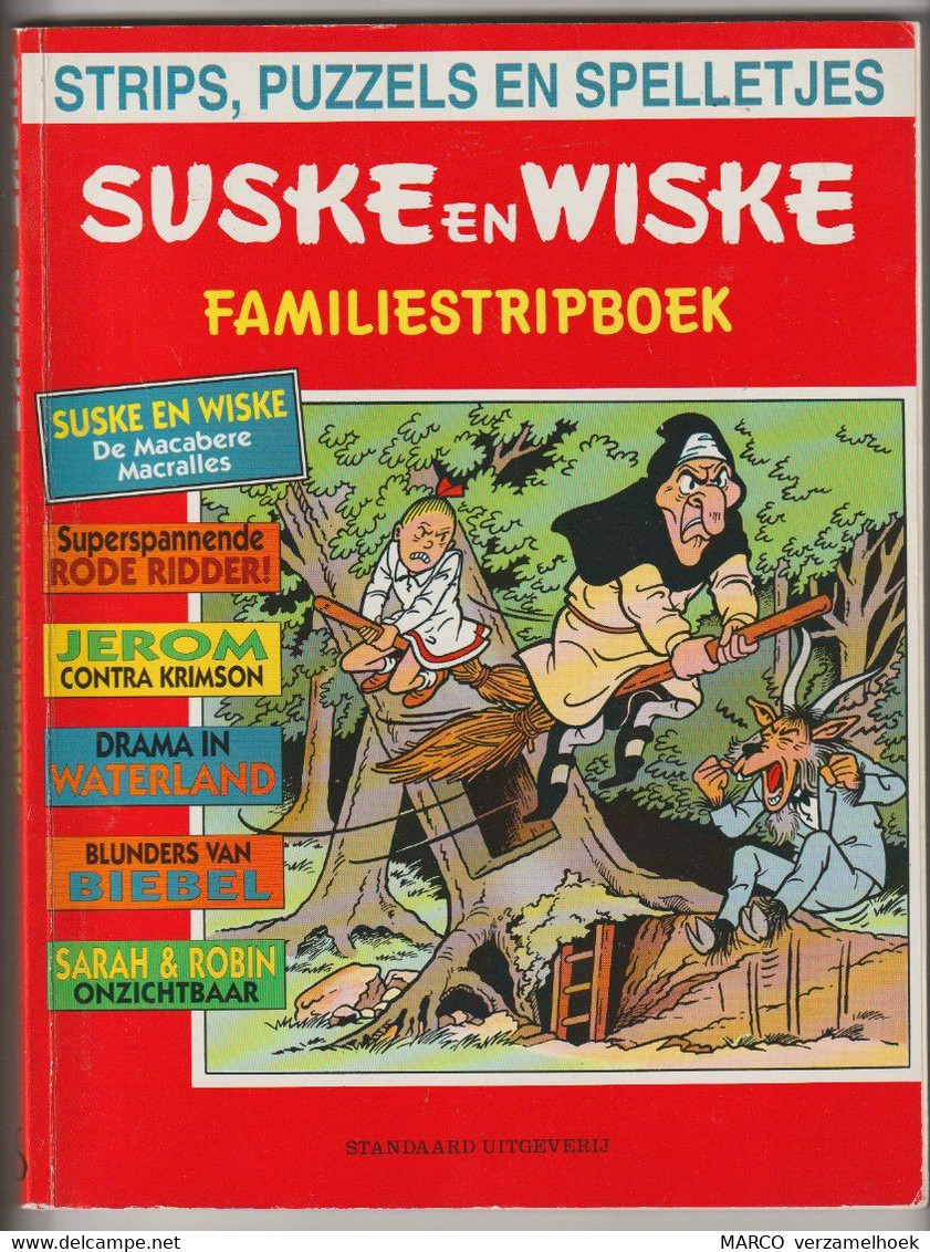 Suske En Wiske Familiestripboek Standaard Uitgeverij 1996 Willy Vandersteen - Suske & Wiske