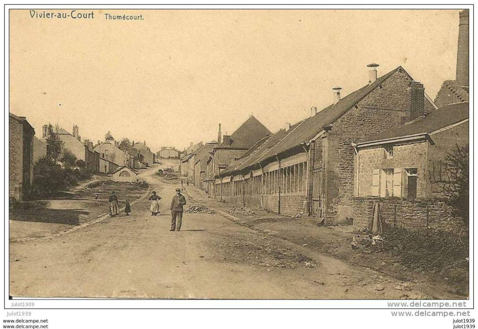 VIVIER - AU - COURT ..-- THUMECOURT .    Très Belle Carte . - Sedan