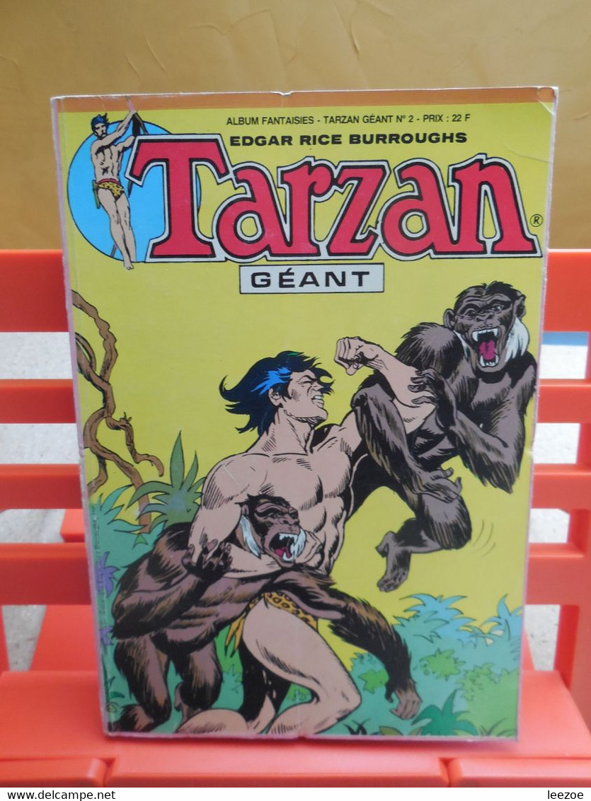 BD TARZAN GEANT N°2, Recueil (56 à 58) Album Fantaisies, SAGEDITION.....................4B...2022 - Tarzan