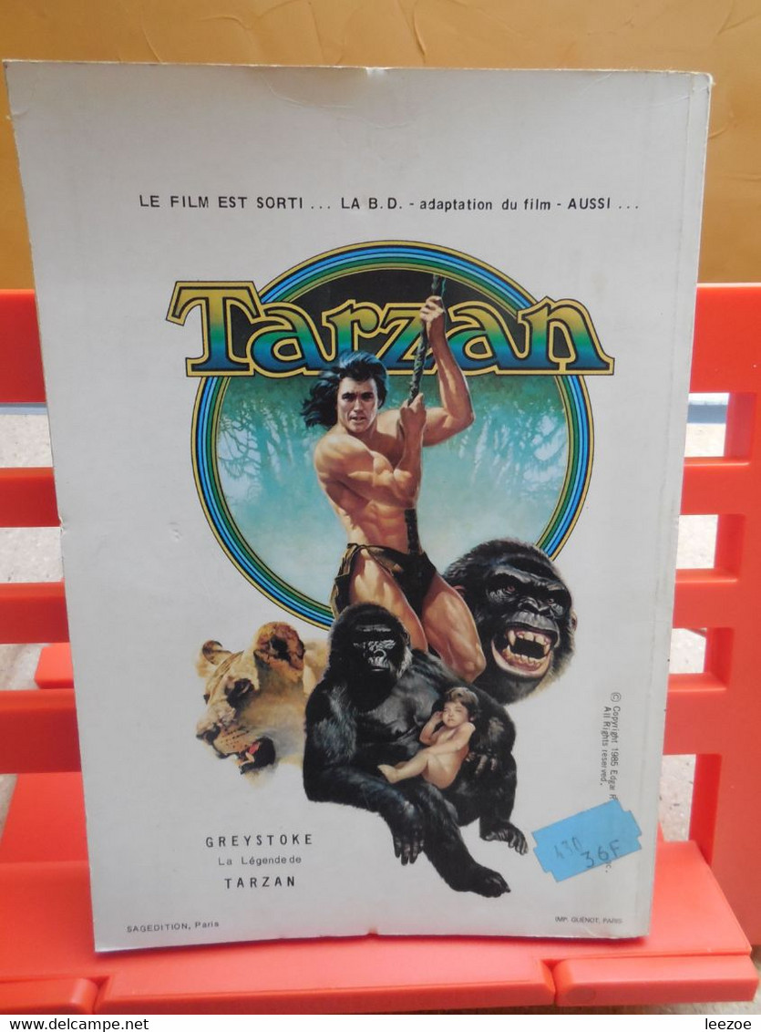 BD TARZAN GEANT N°2, Recueil (56 à 58) Album Fantaisies, SAGEDITION.....................4B...2022 - Tarzan