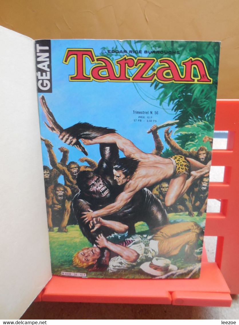 BD TARZAN GEANT N°2, Recueil (56 à 58) Album Fantaisies, SAGEDITION.....................4B...2022 - Tarzan