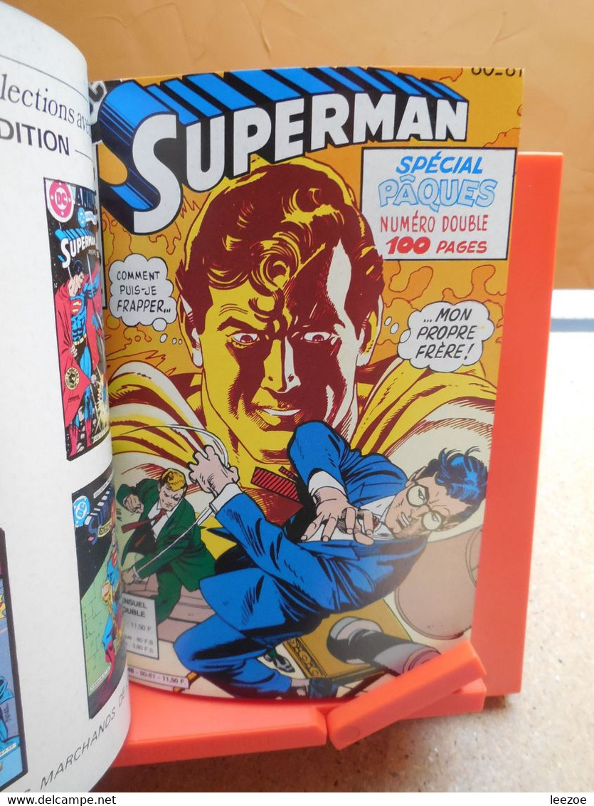 BD SUPERMAN N°4, Recueil (79.80-81.82) Album Fantaisies, SAGEDITION.....................4B...2022 - Superman