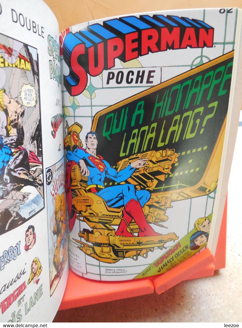 BD SUPERMAN N°4, recueil (79.80-81.82) album fantaisies, SAGEDITION.....................4B...2022