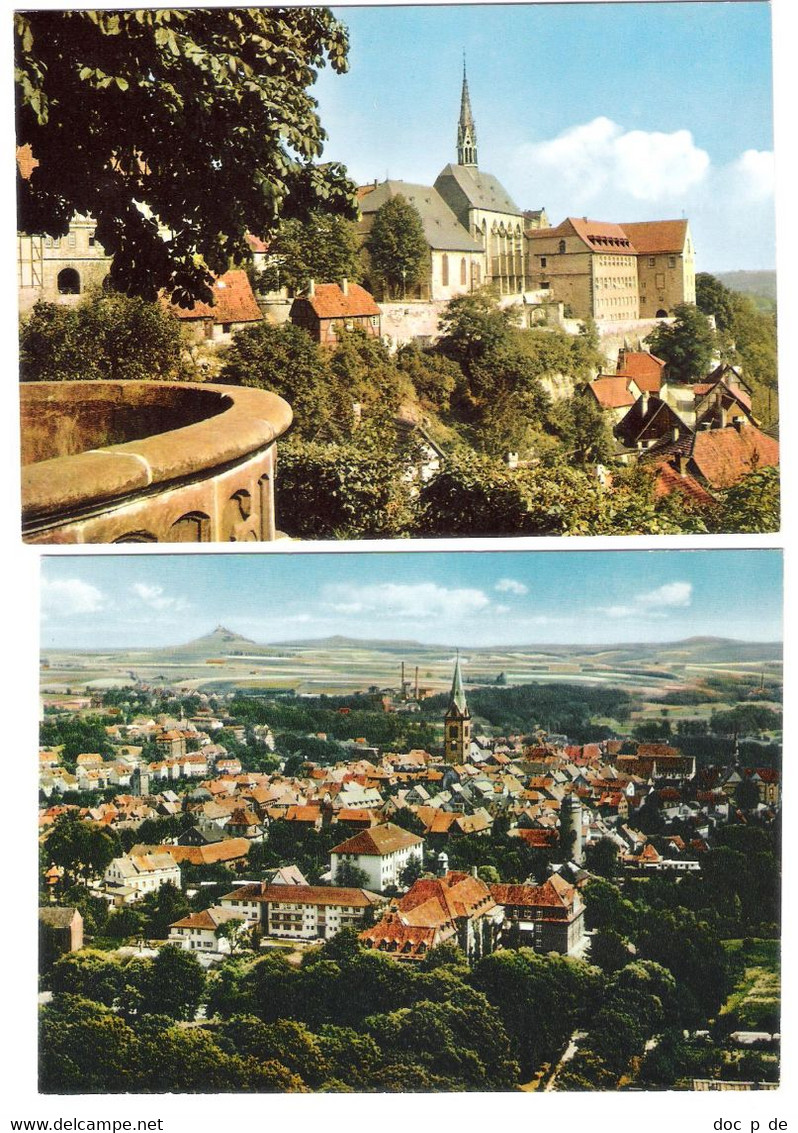 Deutschland - 2 AK - Warburg In Westfalen - Kirche - Ortsansicht - Warburg