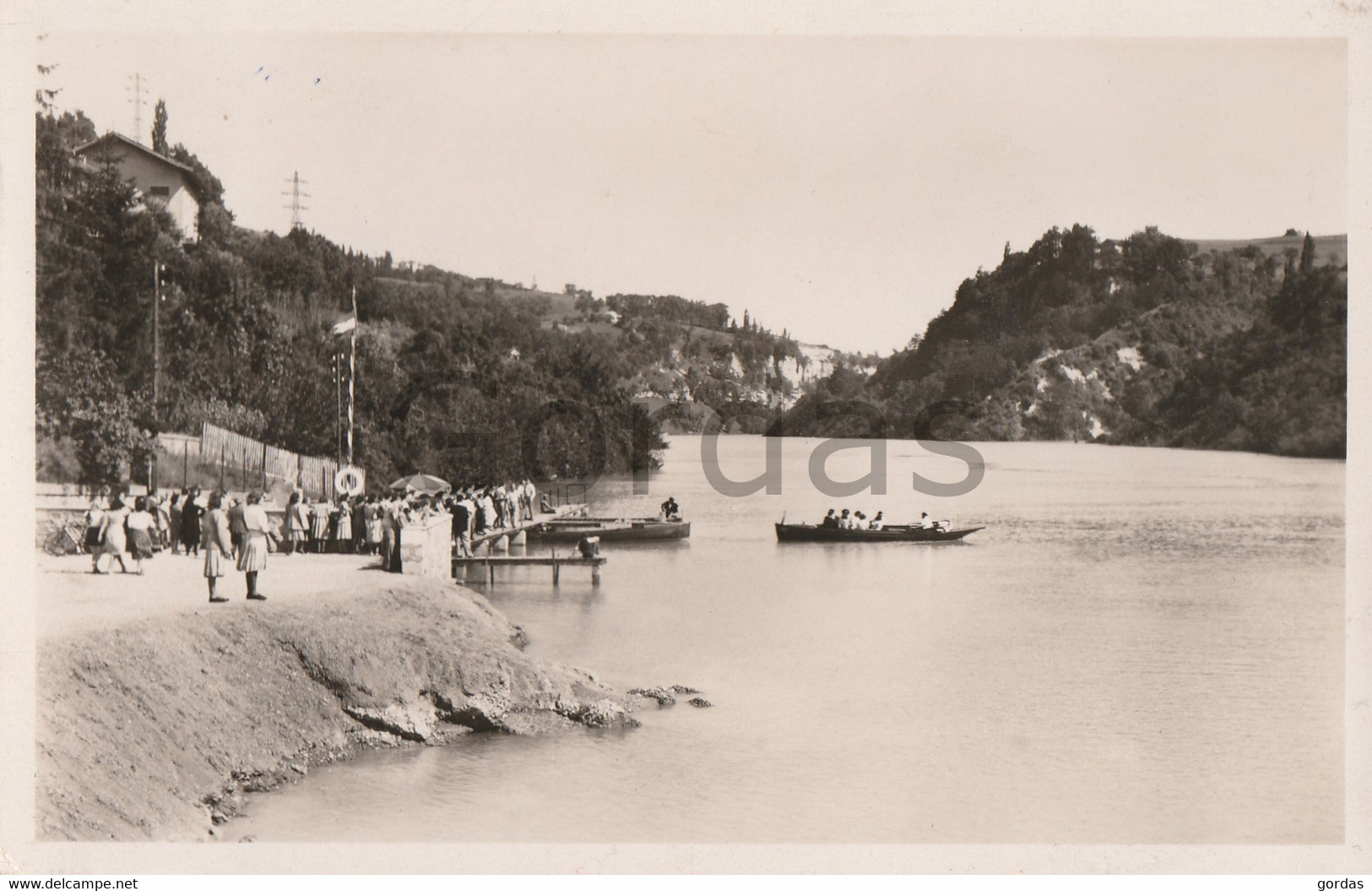 France - Bellegarde - Port De Coupy Sur Le Rhone - L'embarcadere - Bellegarde-sur-Valserine