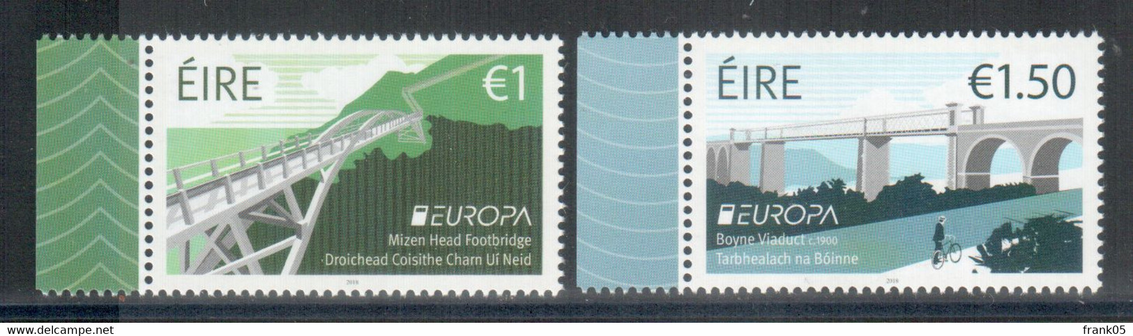 Irland / Ireland / Irlande 2018 Satz/set EUROPA ** - 2018