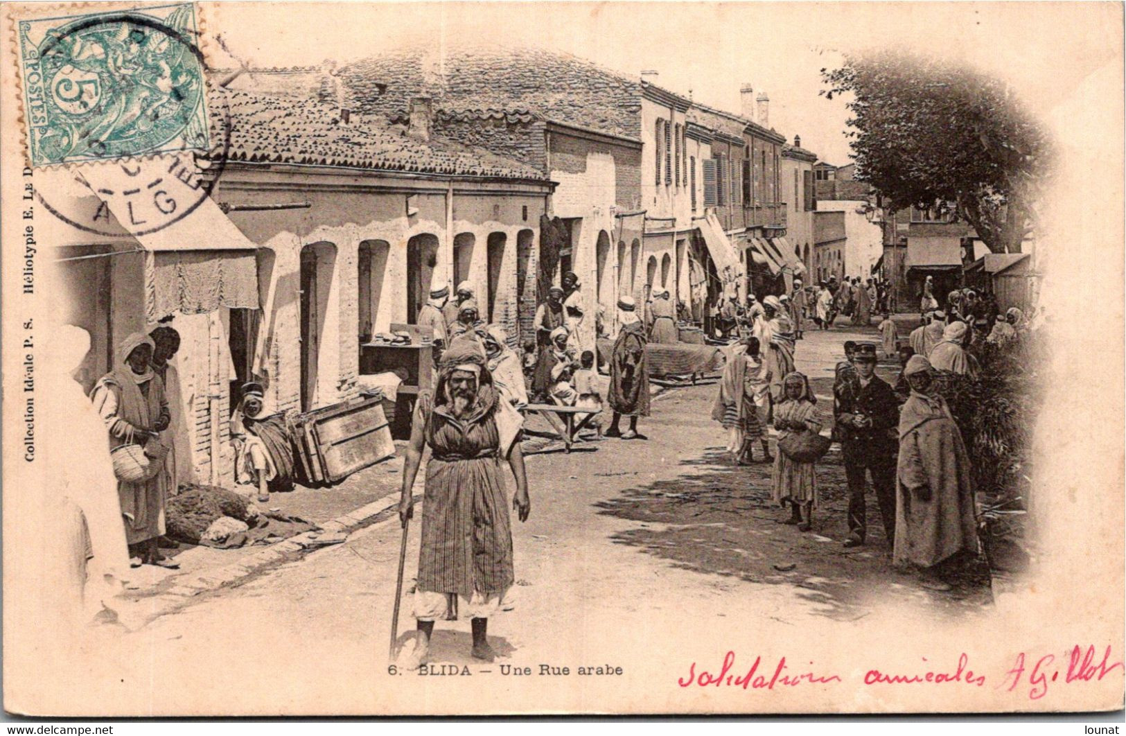 Algérie - BLIDA - Une Rue Arabe - Blida