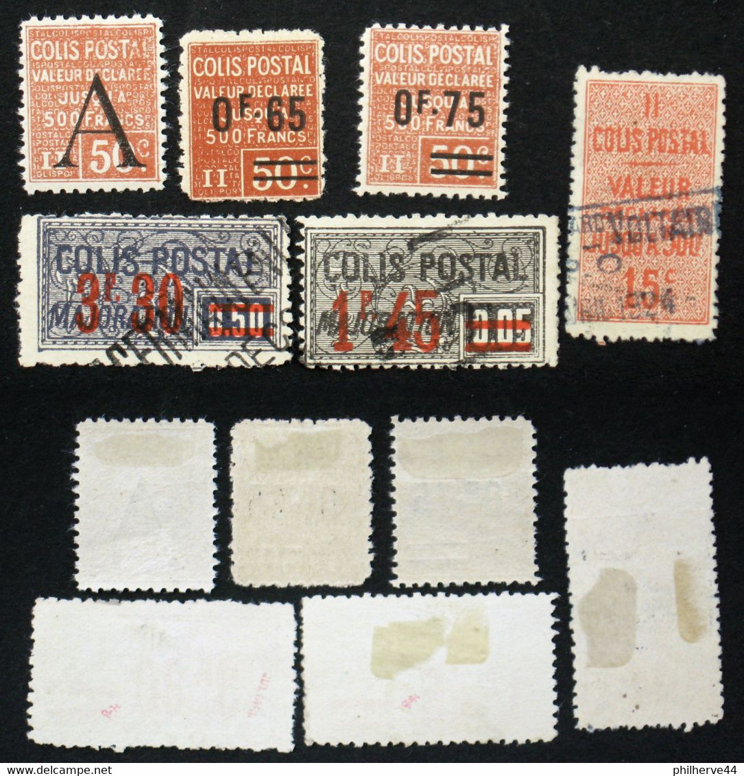 COLIS POSTAUX Lot Neuf N* Et Oblit TB Cote 30€ - Other & Unclassified