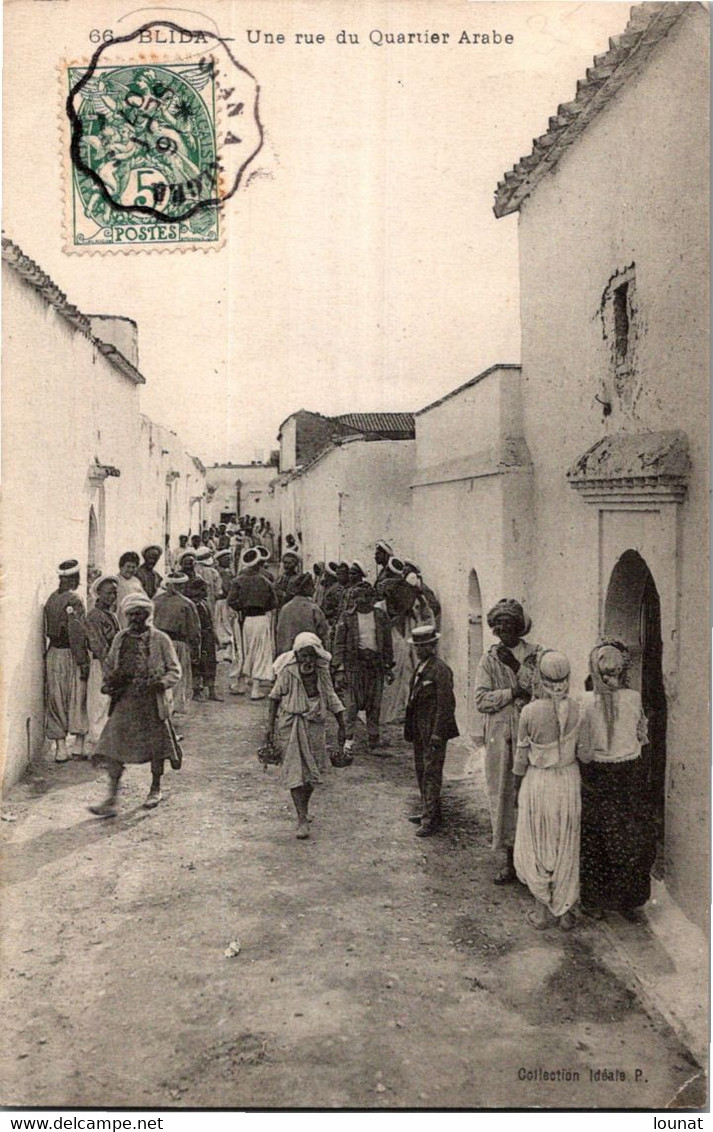 Algérie - BLIDA - Une Rue Du Quartier Arabe - Blida