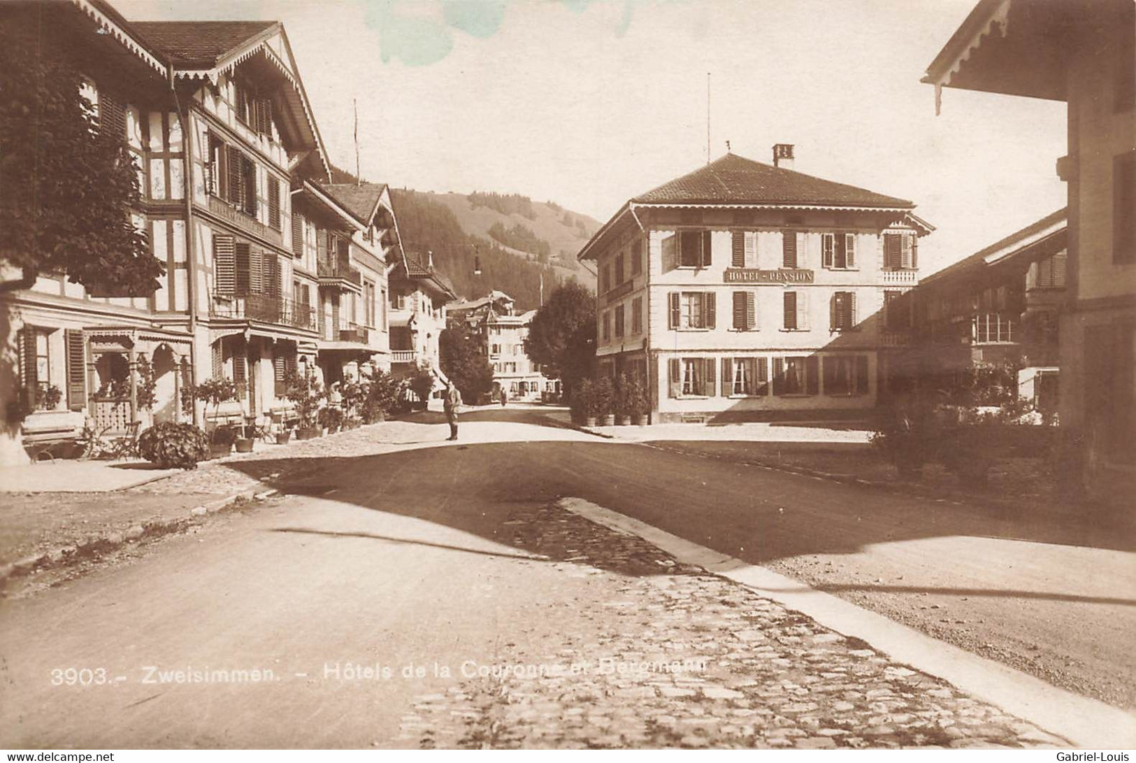 Zweisimmen Hôtels De La Couronne Et Bergmann - Zweisimmen