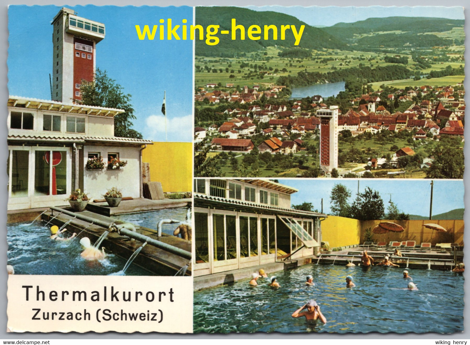 Bad Zurzach - Mehrbildkarte 1   Mit Turmhotel Thermalkurort - Bad Zurzach