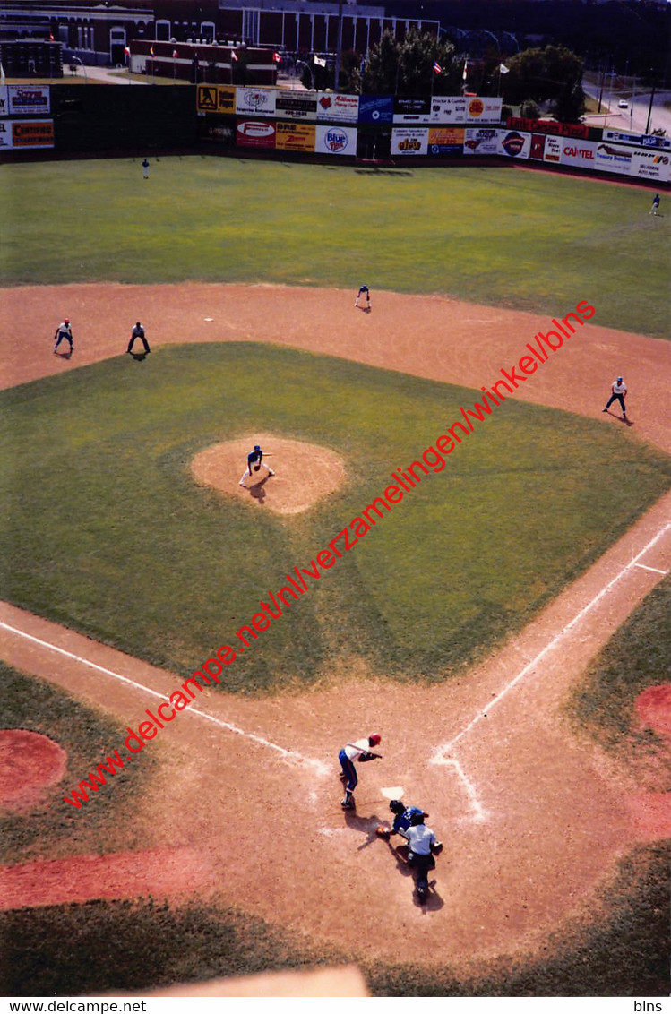 Edmonton Baseball Park - Alberta Canada - Real Photo - 1990 Nicaragua Vs Cuba Game - Edmonton