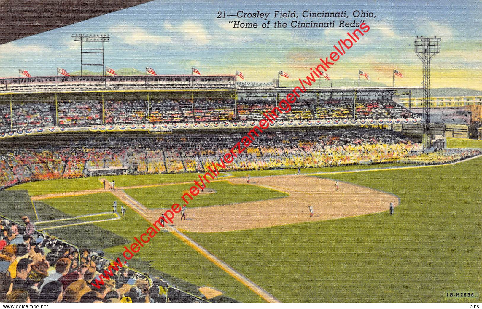 Cincinnati - Crosley Field - Home Of The Cincinnati Reds - Baseball - Ohio United States - Cincinnati