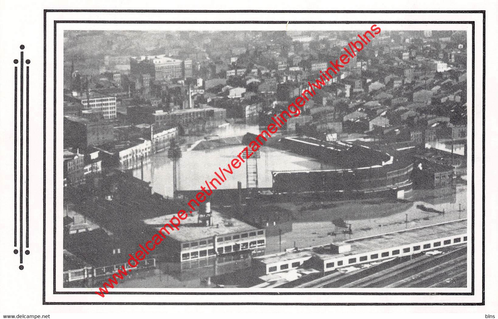 Cincinnati - Crosley Field - 1937 Overflowing Of Ohio River - Baseball - Ohio United States - Cincinnati