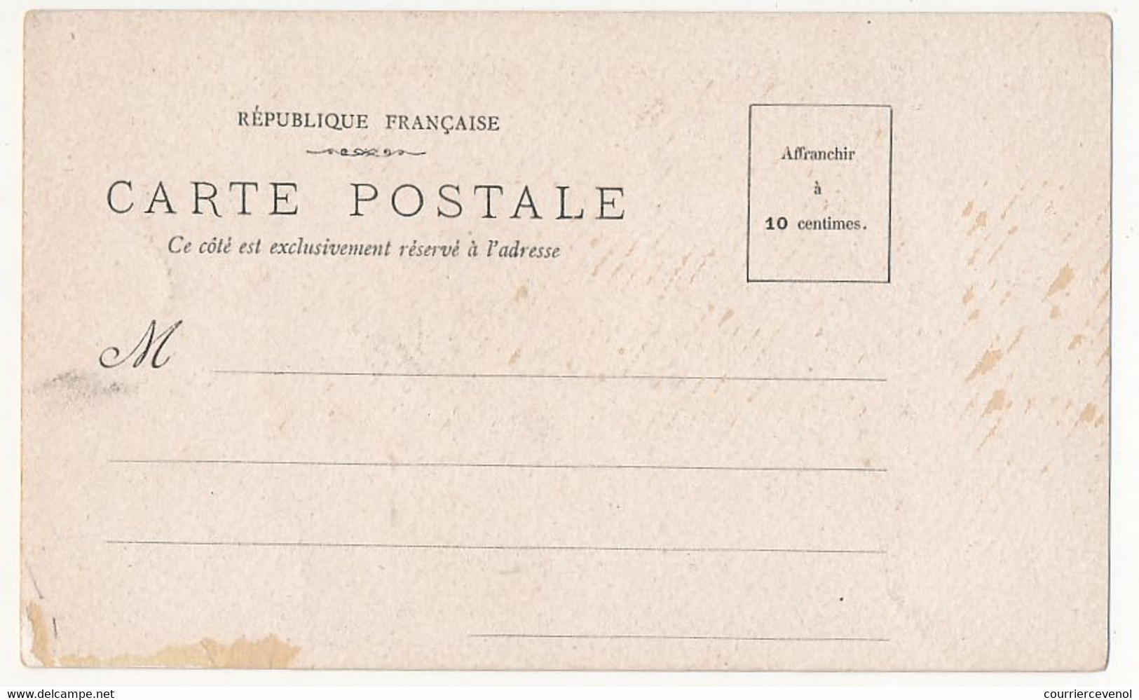 CPA - Publicité CHOCOLAT VINAY - "le Passage Du Ruisseau" - Werbepostkarten