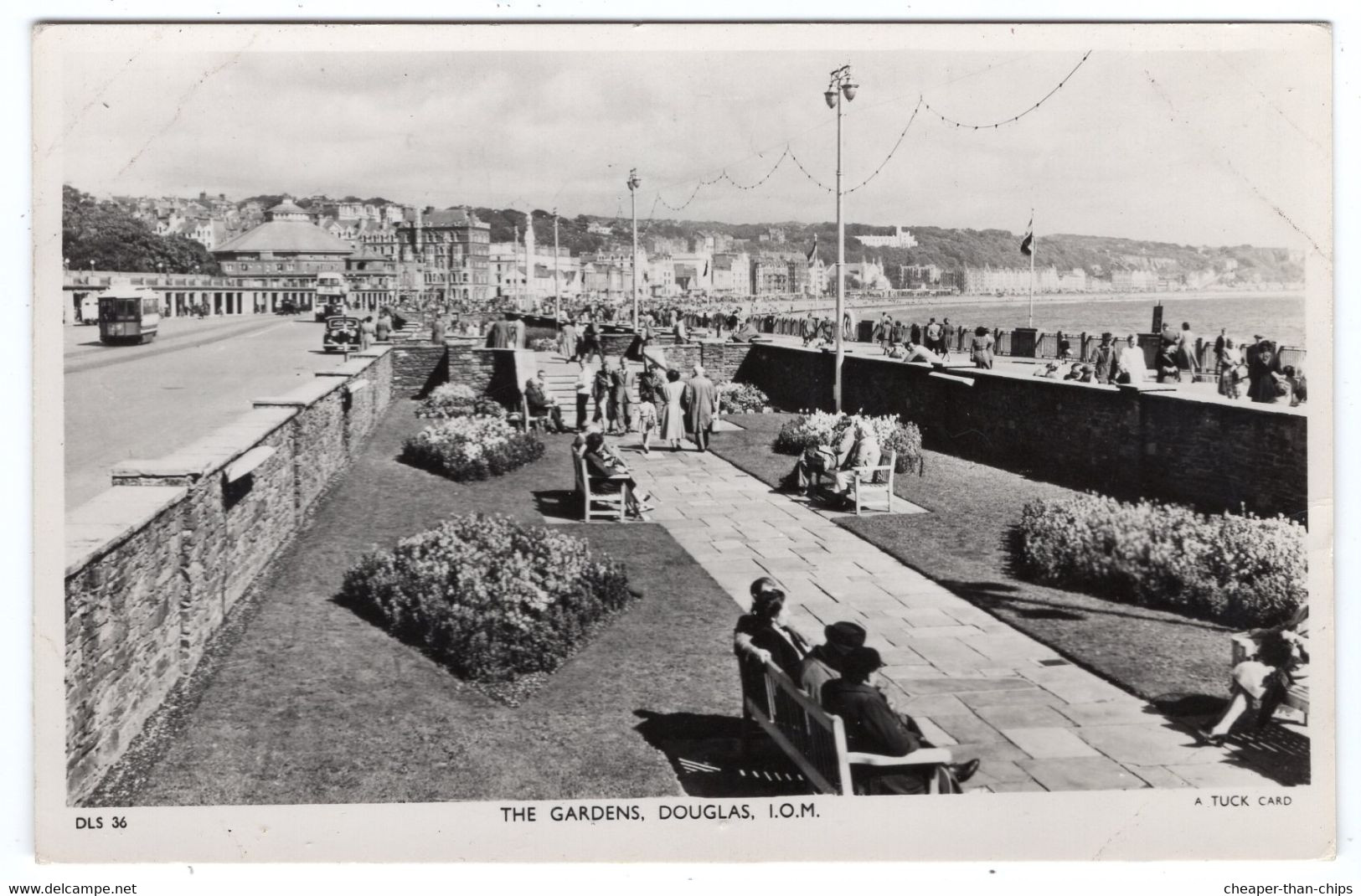 DOUGLAS - The Gardens - Tuck DLS 36 - Isle Of Man