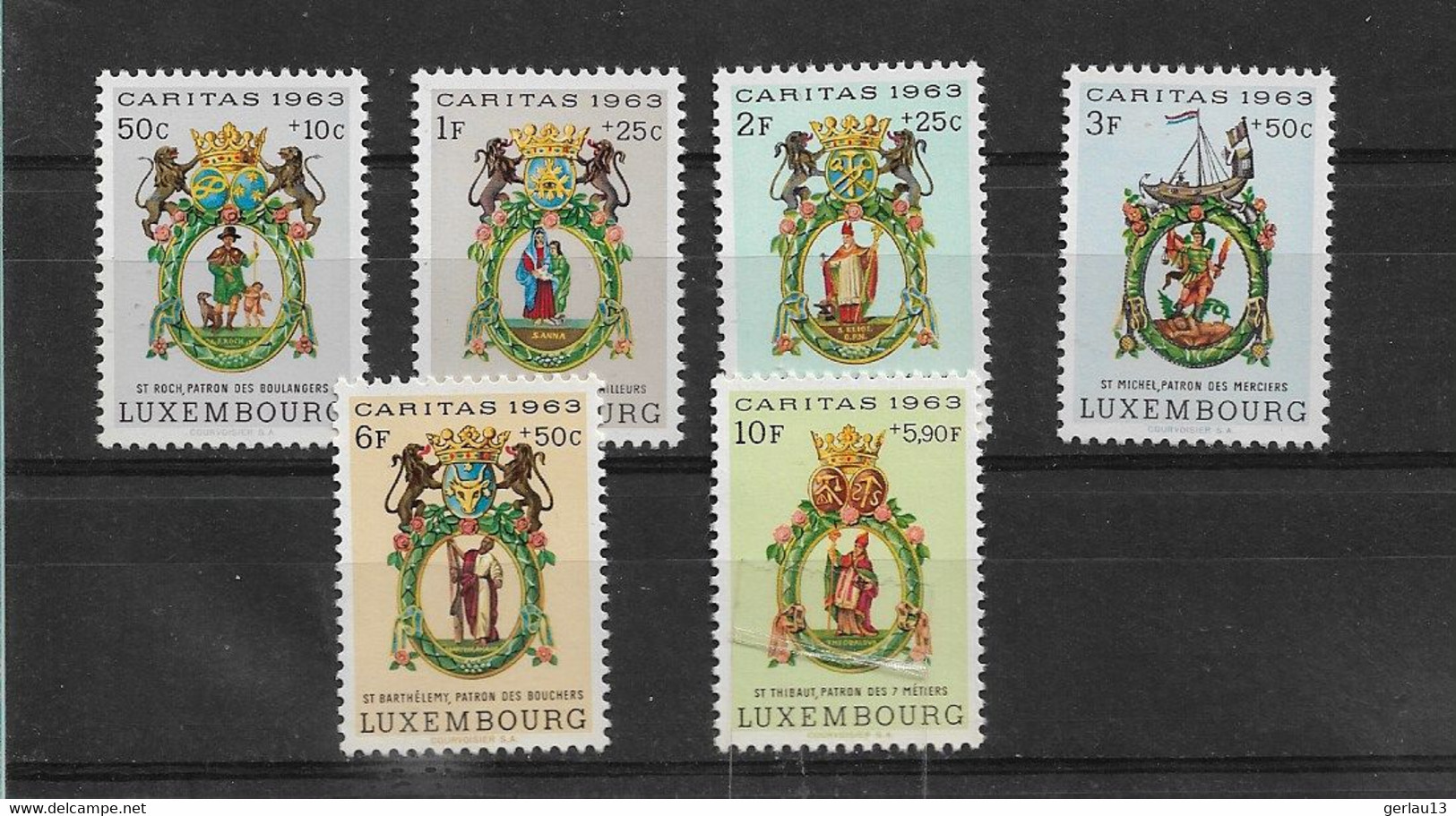 LUXEMBOURG  N° 638/43   **    NEUFS SANS CHARNIERE - Nuevos