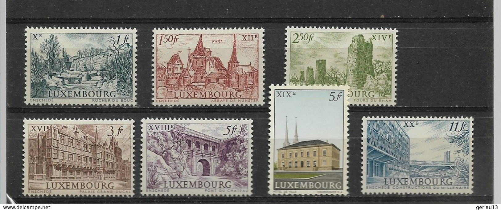 LUXEMBOURG  N° 625/31   **    NEUFS SANS CHARNIERE - Nuevos