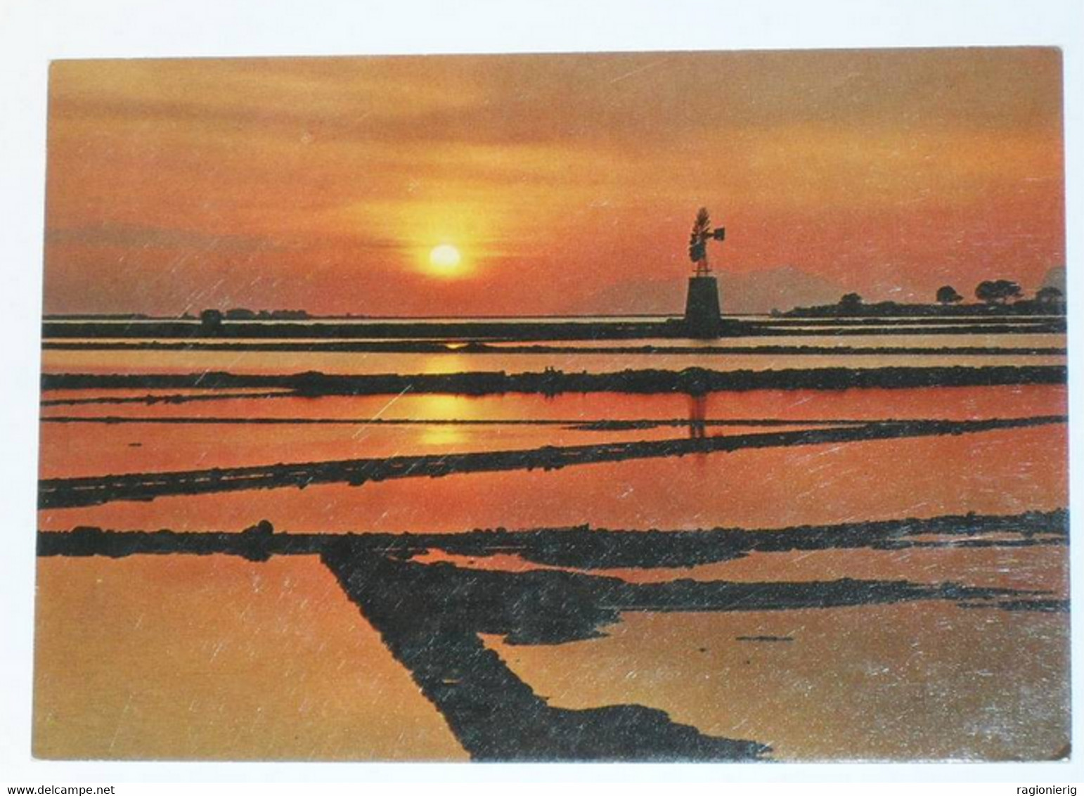 TRAPANI - Marsala - Tramonto - Molino A Vento - Mulino - Marsala