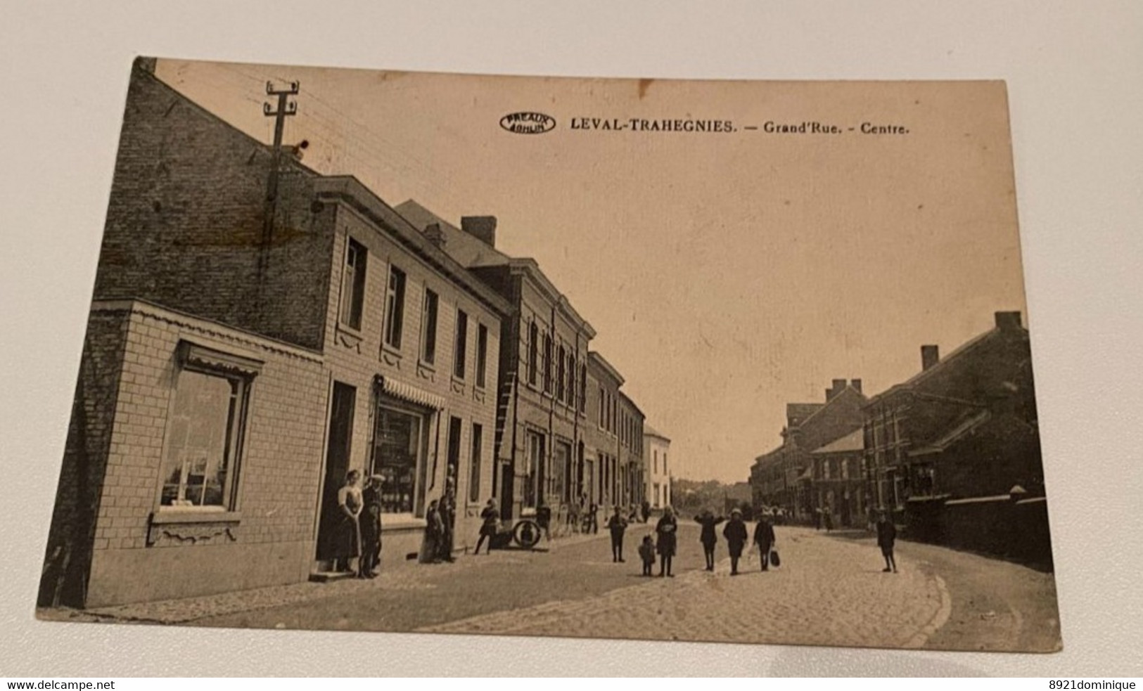 LEVAL TRAHEGNIES BINCHE - Grand Rue - Centre  - Edit. Rems-Hocquet - Binche