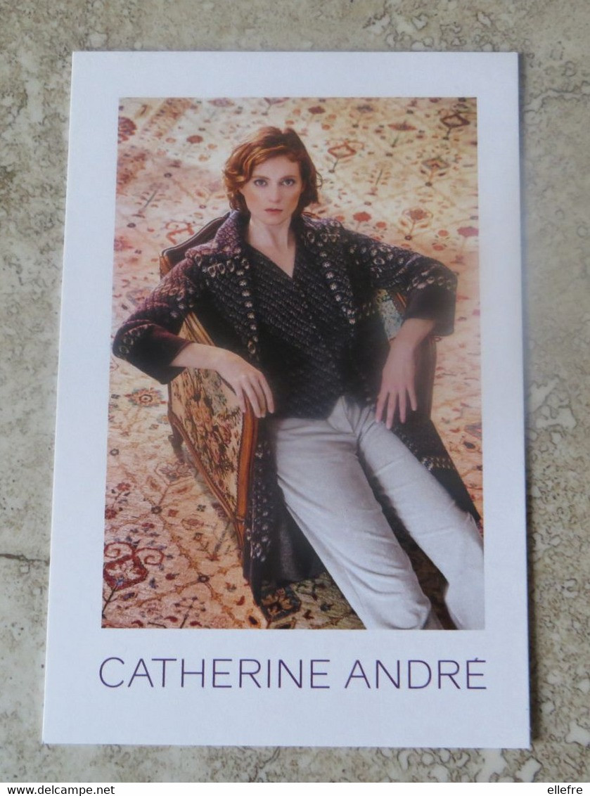 CPM Publicitaire Mode Femme CATHERINE ANDRE - Solde Privées 2021 - - Mode