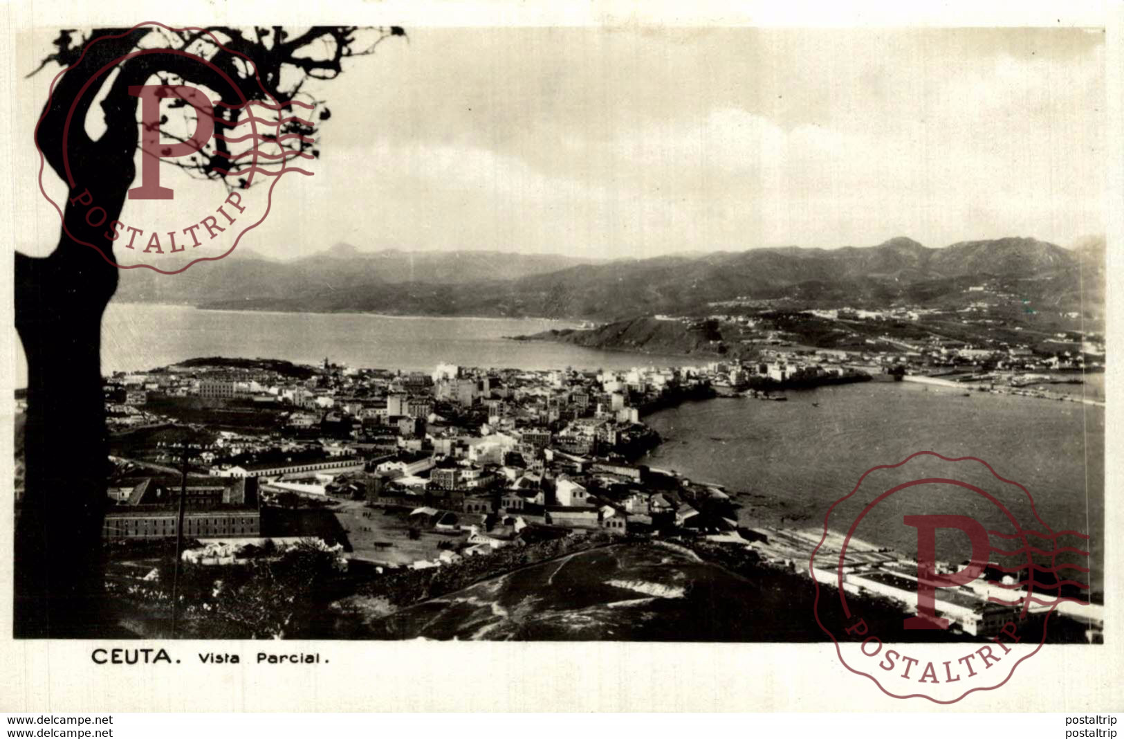 RPPC FOTOPOSTAL CEUTA  VISTA PARCIAL - Ceuta