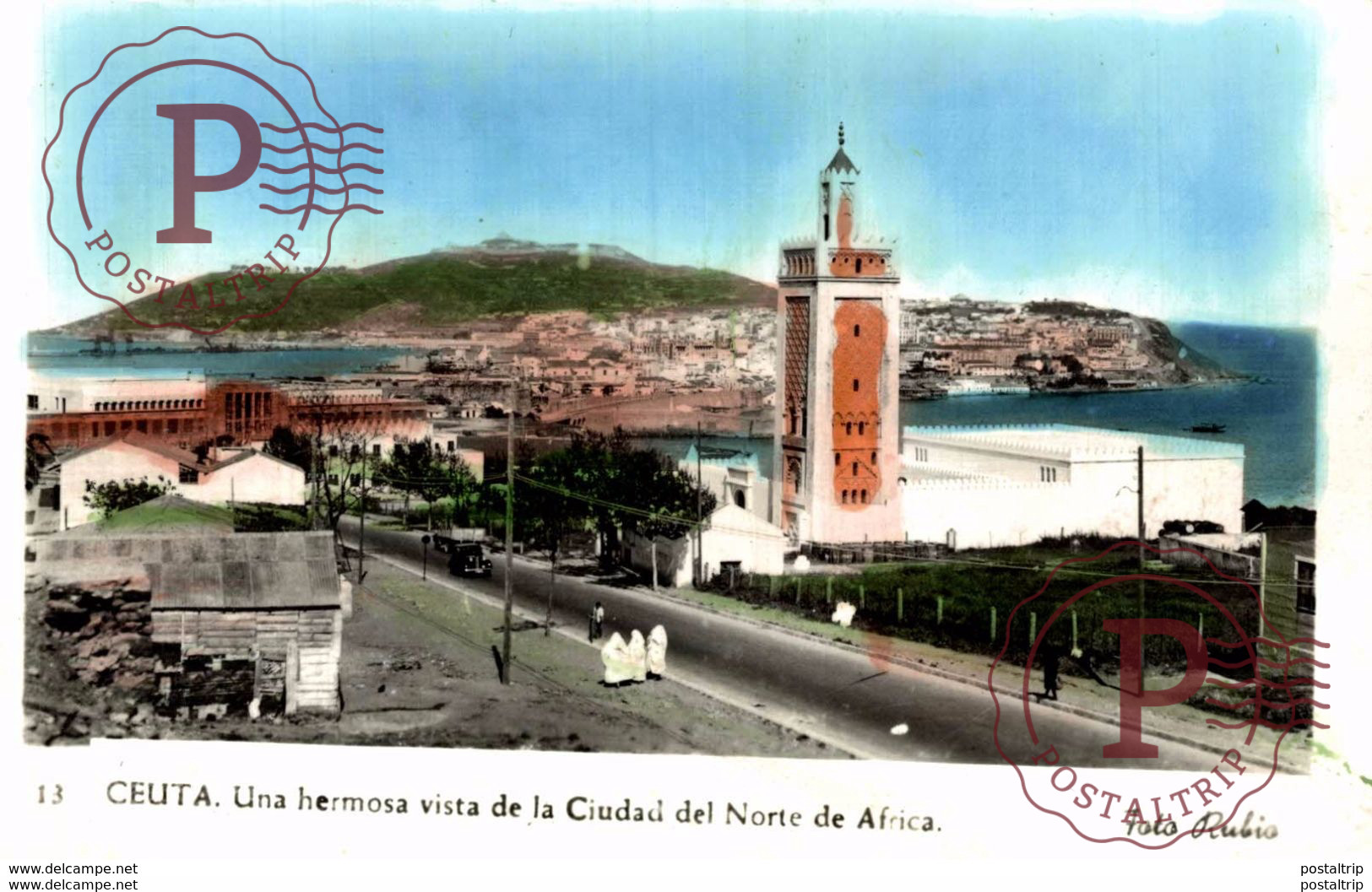 CEUTA UNA HERMOSA VISTA DE LA CIUDAD DEL NORTE DE AFRICA - Ceuta