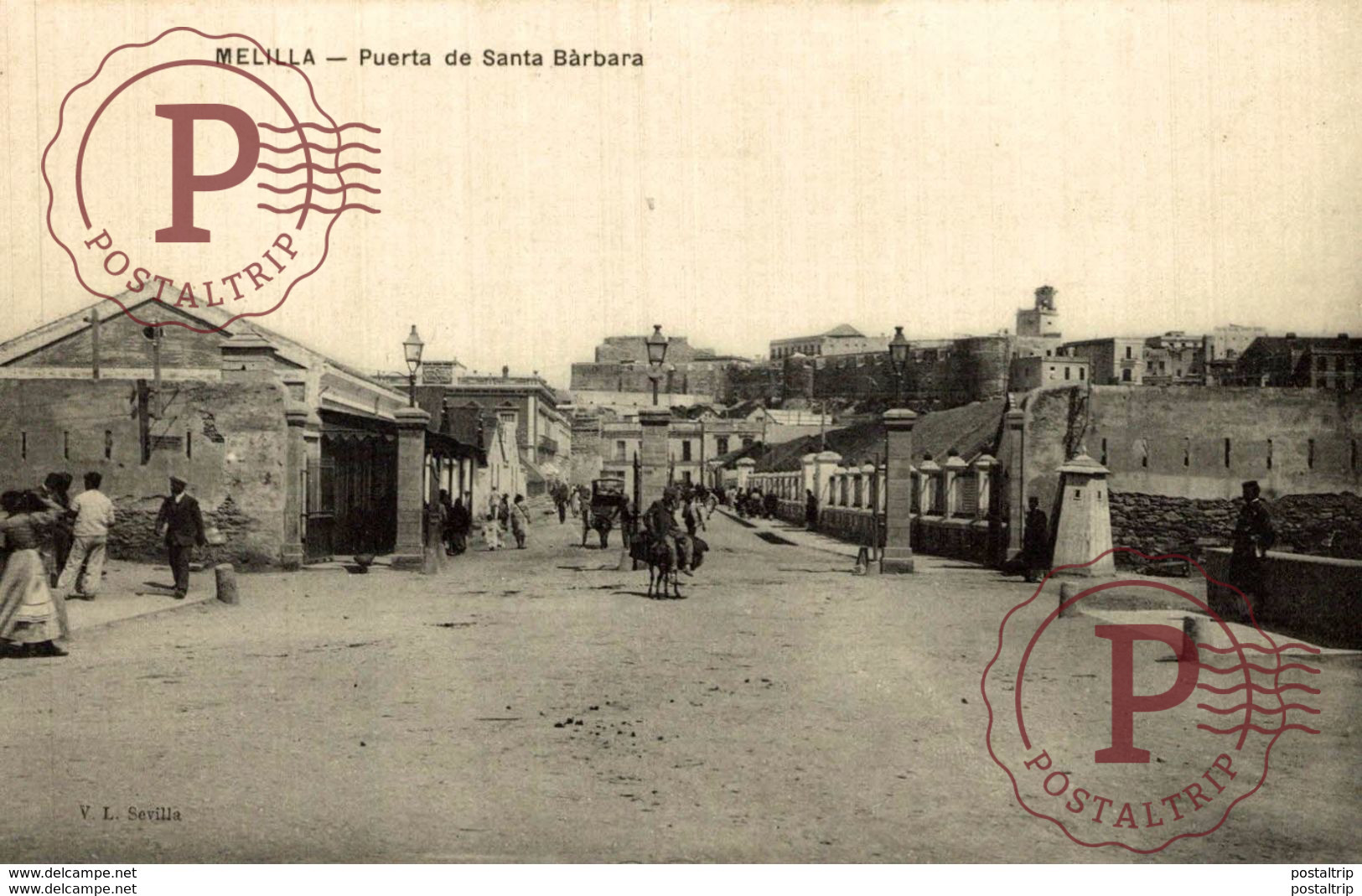 MELILLA PUERTA DE SANTA BARBARA - Melilla