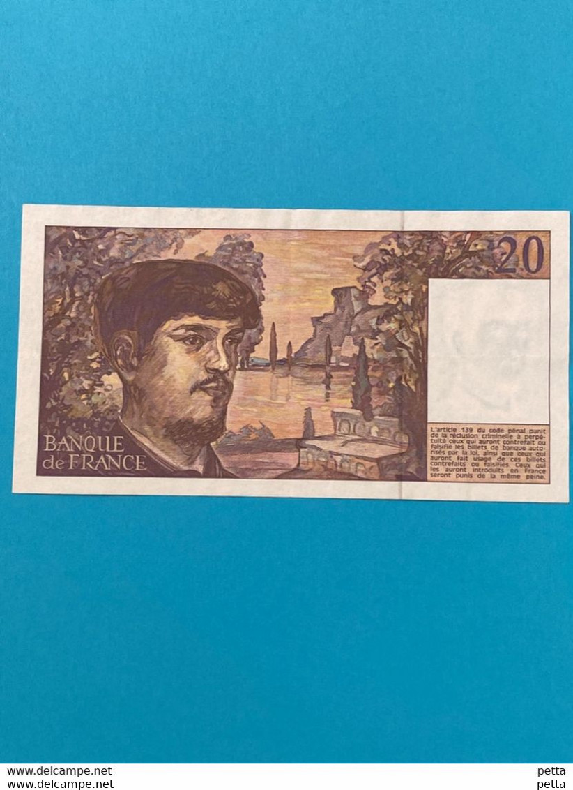 France 20 Francs" Debussy "---1993 ---Alph H.038 ---SUP - 20 F 1980-1997 ''Debussy''