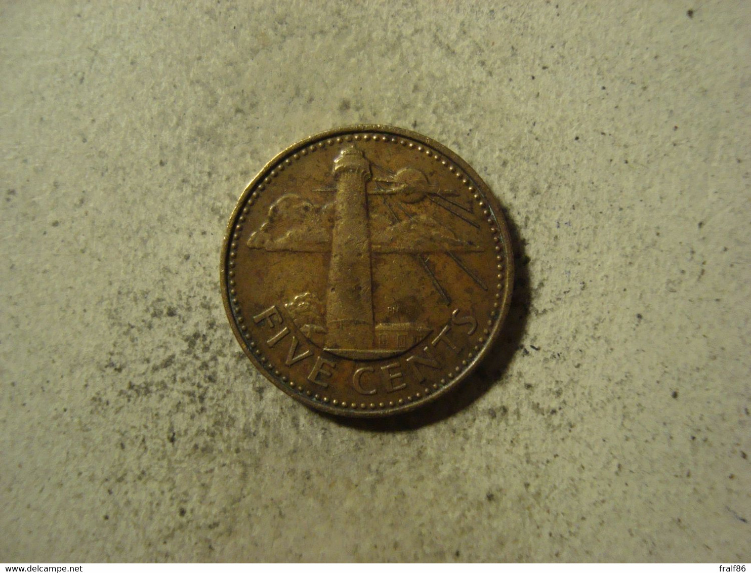 MONNAIE BARBADES 5 CENTS 2000 - Barbados