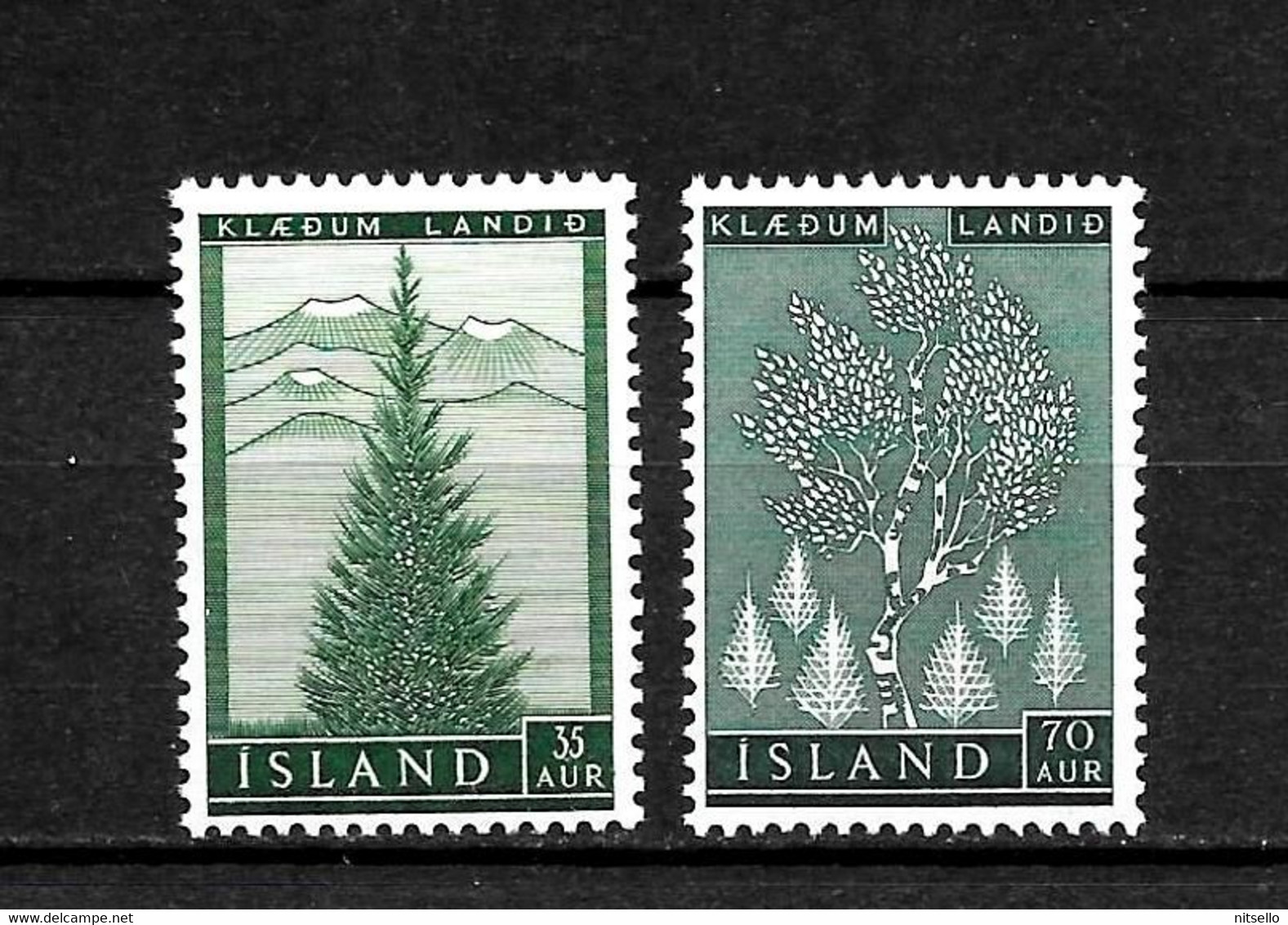 LOTE 2235  ///  ISLANDIA  YVERT Nº: 278/279 **MNH    ¡¡¡ OFERTA - LIQUIDATION - JE LIQUIDE !!! - Nuevos