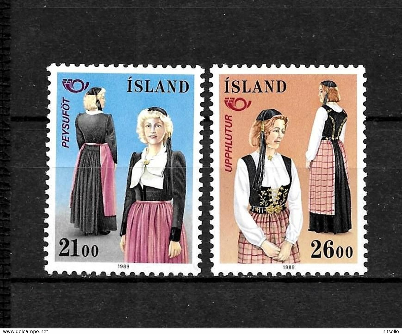 LOTE 2235  ///  ISLANDIA  YVERT Nº: 652/653 **MNH    ¡¡¡ OFERTA - LIQUIDATION - JE LIQUIDE !!! - Unused Stamps