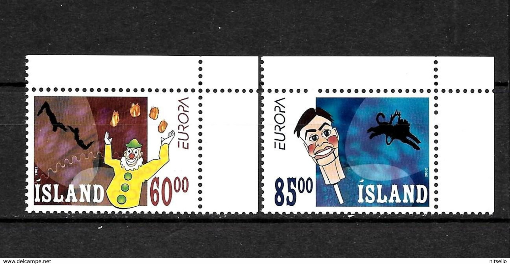 LOTE 2235  ///  ISLANDIA  YVERT Nº: 937/938 **MNH   - CATALOG/COTE: 6,50€  ¡¡¡ OFERTA - LIQUIDATION - JE LIQUIDE !!! - Neufs