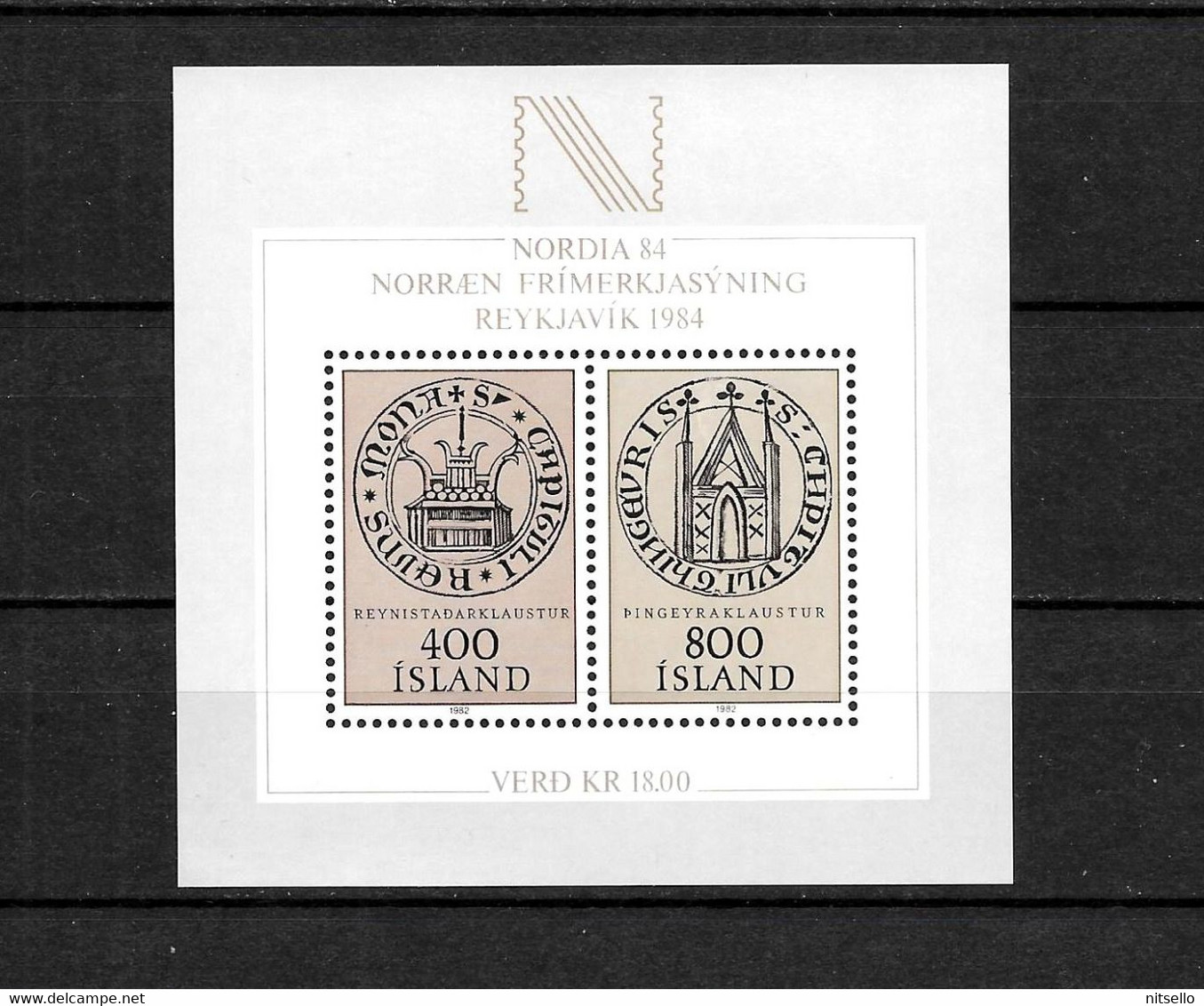 LOTE 2235  ///  ISLANDIA  YVERT Nº: BLOCK 4 **MNH   - CATALOG/COTE: 7,50€  ¡¡¡ OFERTA - LIQUIDATION - JE LIQUIDE !!! - Blokken & Velletjes