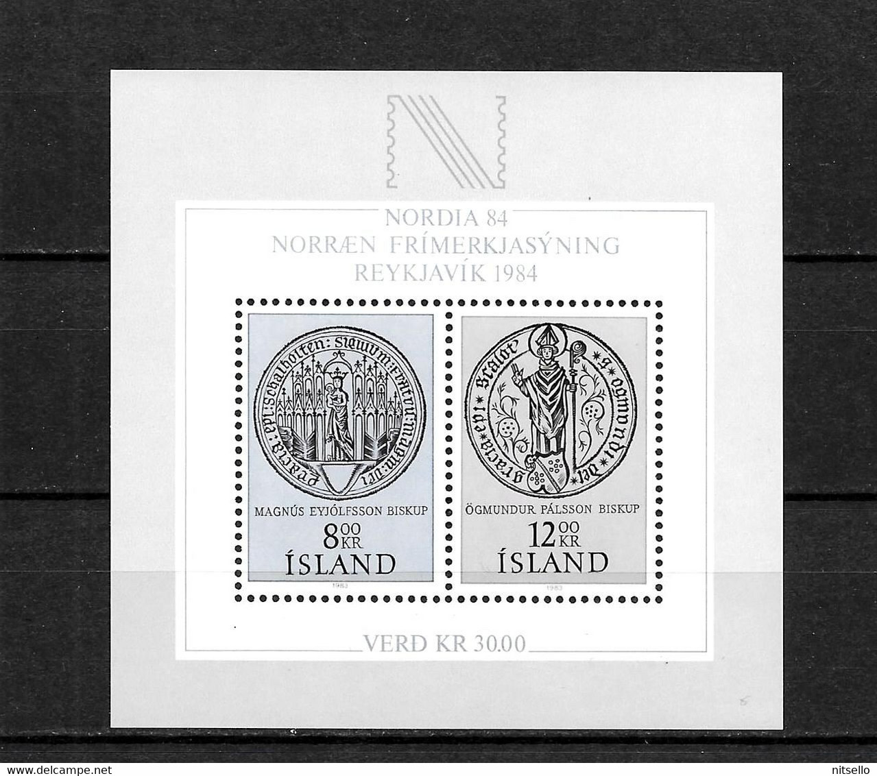 LOTE 2235  ///  ISLANDIA  YVERT Nº: BLOCK 5 **MNH   - CATALOG/COTE: 10,50€  ¡¡¡ OFERTA - LIQUIDATION - JE LIQUIDE !!! - Blocks & Sheetlets