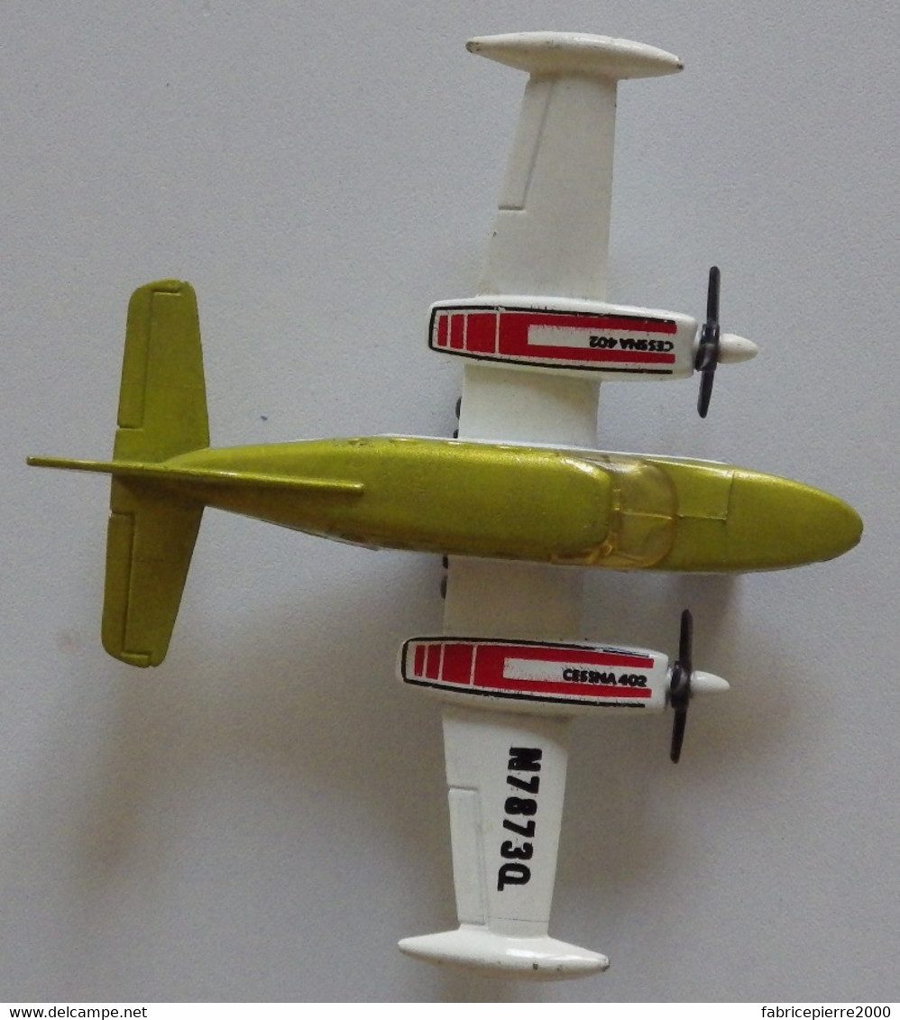 MATCHBOX (Lesney) Pat.App.For. Avion S.B.9. CESSNA 402  TBE Sky-Busters 09 - Airplanes & Helicopters