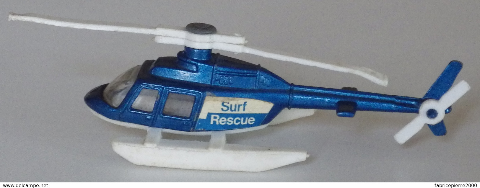 CORGI JUNIORS - Chopper Squad Jet Ranger - N°63 Hélicoptère Surf Rescue Série Télévisée "L'escadron Volant" Paramount - Corgi