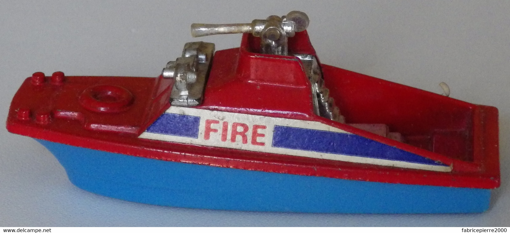 CORGI JUNIORS - Fire Launch Boat N°E53 - Vedette Fluviale Des Pompiers, Lance à Eau Mobile - Corgi