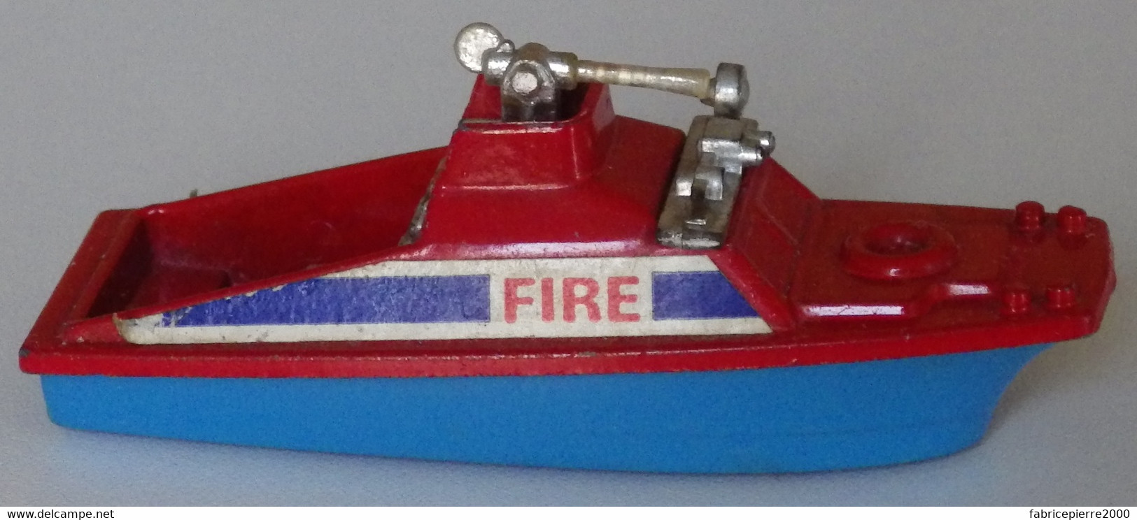 CORGI JUNIORS - Fire Launch Boat N°E53 - Vedette Fluviale Des Pompiers, Lance à Eau Mobile - Corgi