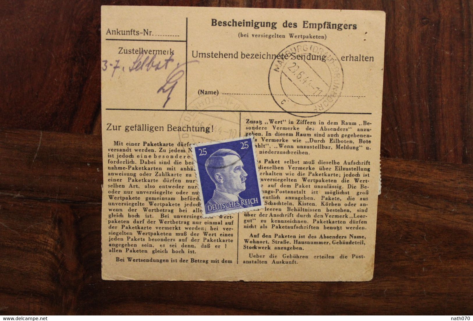 Löthringen 1944 Lorraine Diedenhofen Thionville Brunndorf Bei Marburg Untersteiermark Dt Reich Besetzung Occupation - Occupation 1938-45