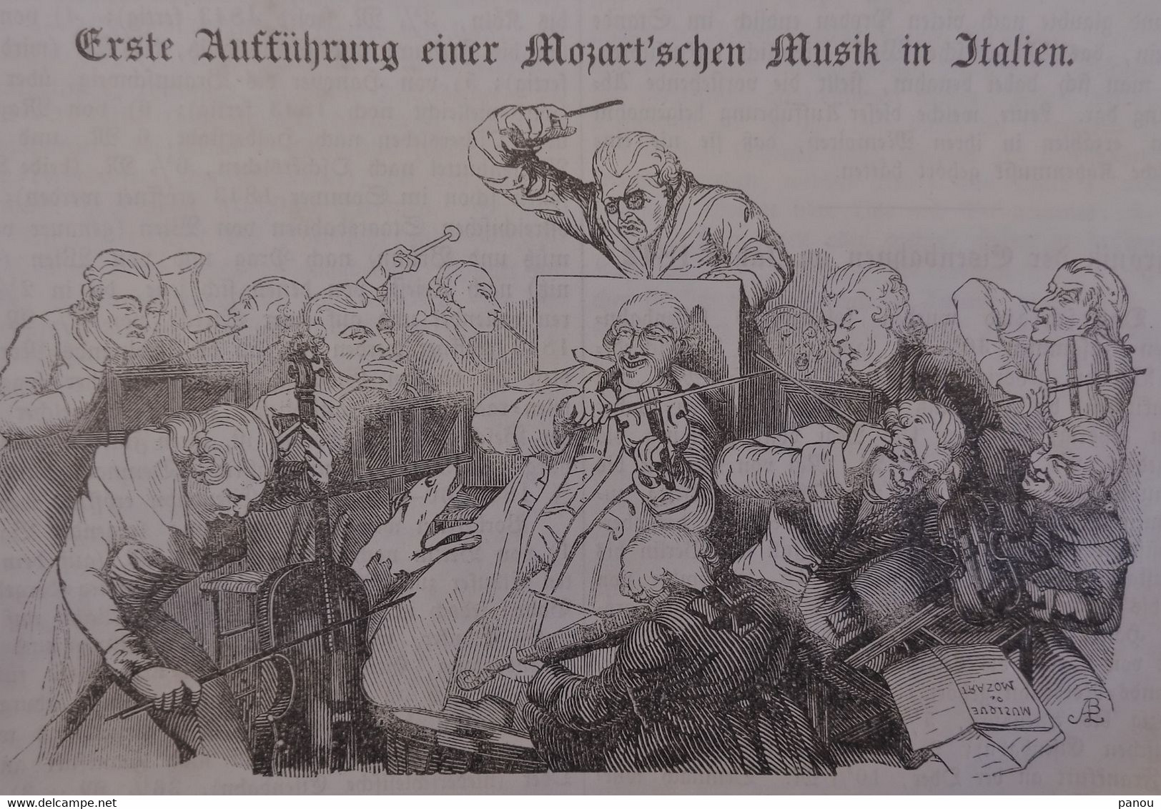 DAS PFENNIG MAGAZIN Nr 11. 18 Marz 1843. Java Jawa Indonesia Indonisien. Mozart Musik Music - Sonstige & Ohne Zuordnung