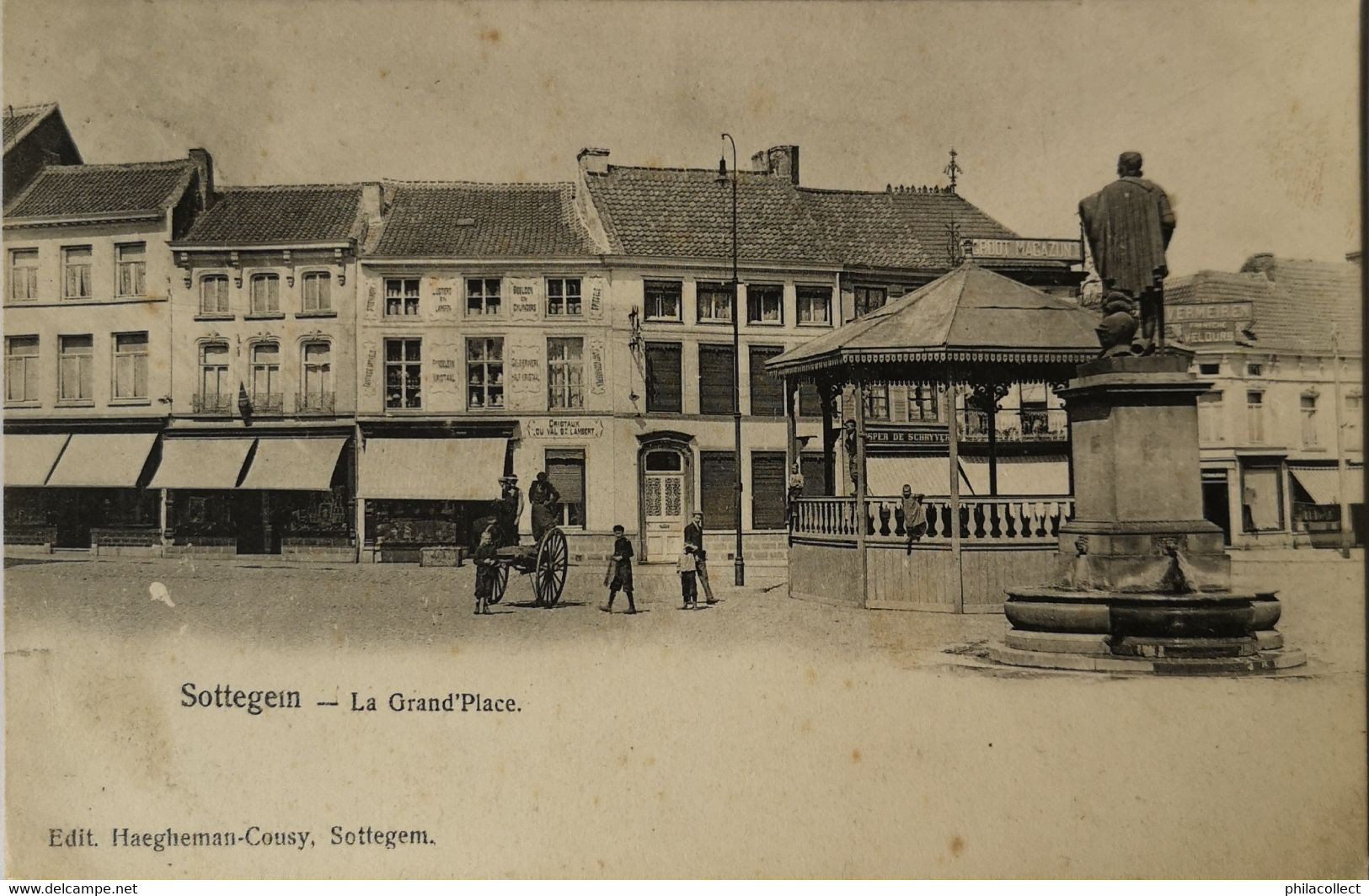 Zottegem - Sottegem // LA Grand Place 1906 Ed Haegheman - Cousy - Zottegem