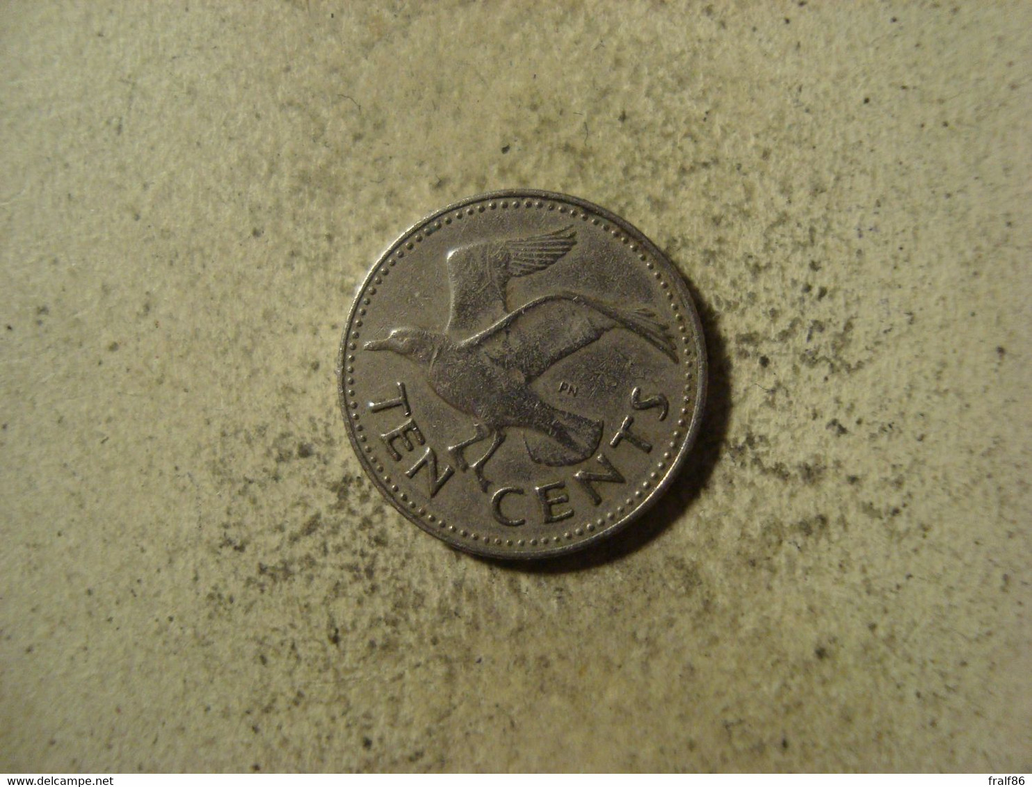 MONNAIE BARBADES 10 CENTS 1984 - Barbados