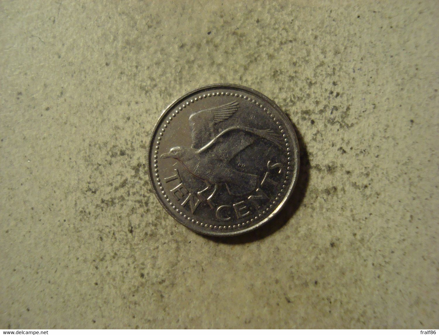 MONNAIE BARBADES 10 CENTS 1995 - Barbados