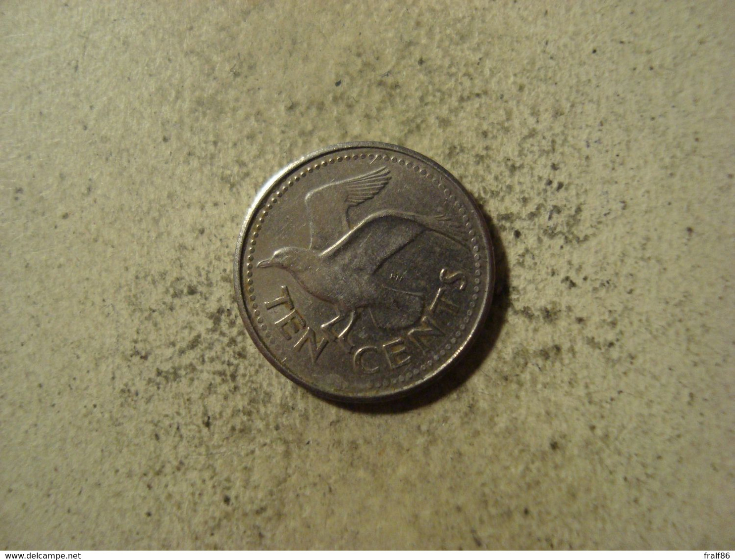 MONNAIE BARBADES 10 CENTS 1996 - Barbades