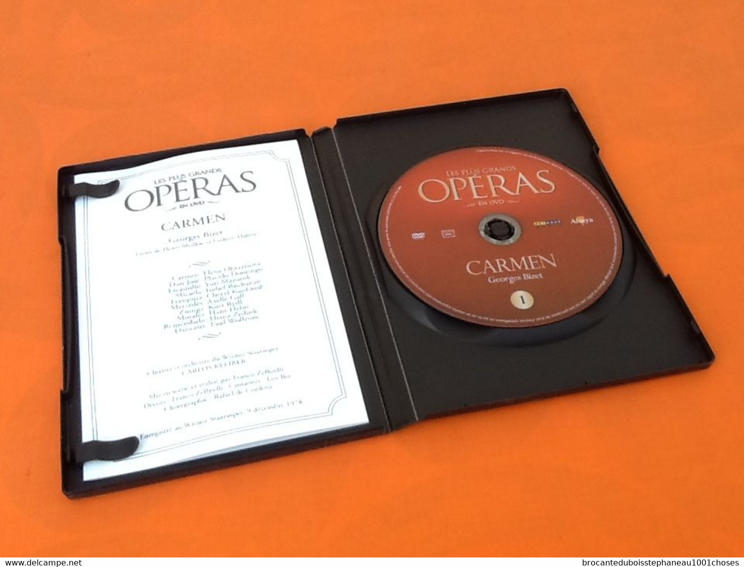 DVD  Carmen Georges Bizet   Les Plus Grands Opéras - Music On DVD