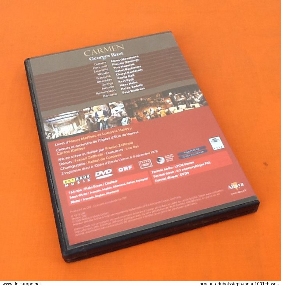 DVD  Carmen Georges Bizet   Les Plus Grands Opéras - Music On DVD